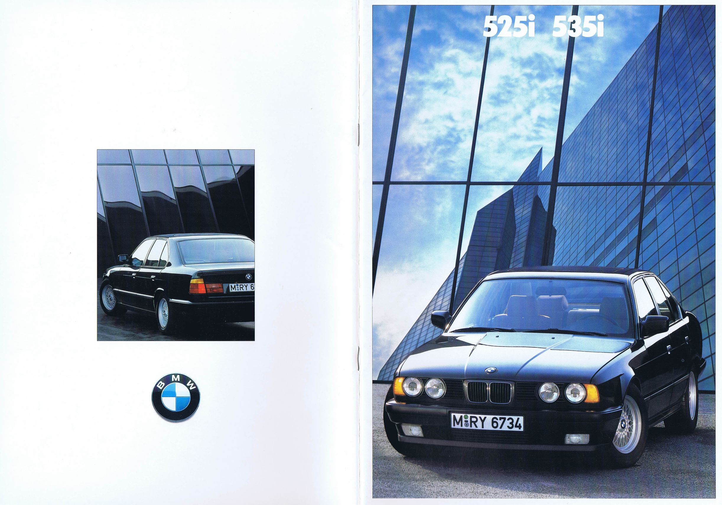 お1人様1点限り】 BMW 525i 535i 1989 カタログ